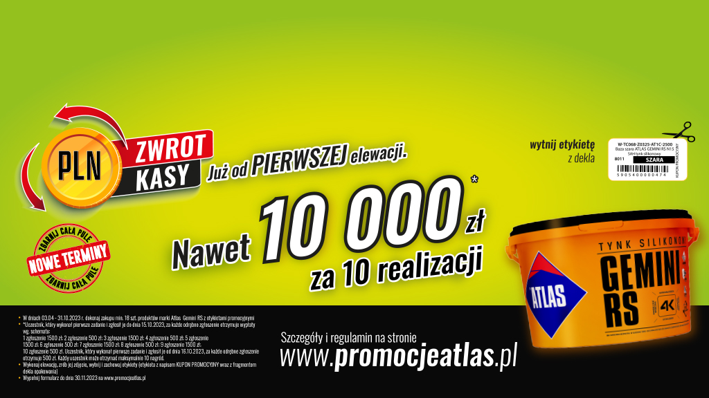 Promocja GEMINI RS - Zwrot kasy