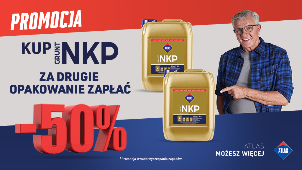 Promocja Kup Grunt NKP, za drugie opakowanie zapłać -50%