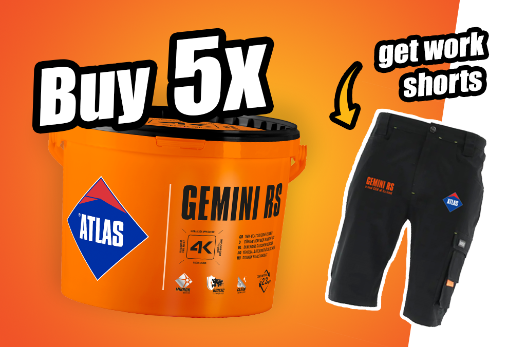 ATLAS GEMINI RS BUY 5X GET WORK SHORTS