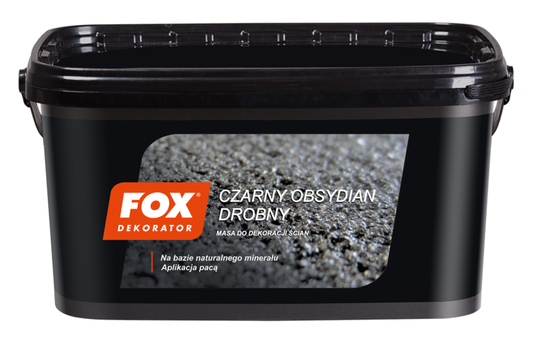 FOX DEKORATOR ЧЕРНЫЙ ОБСИДИАН МЕЛКИЙ
