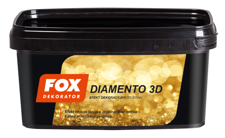 FOX DEKORATOR DIAMENTO 3D