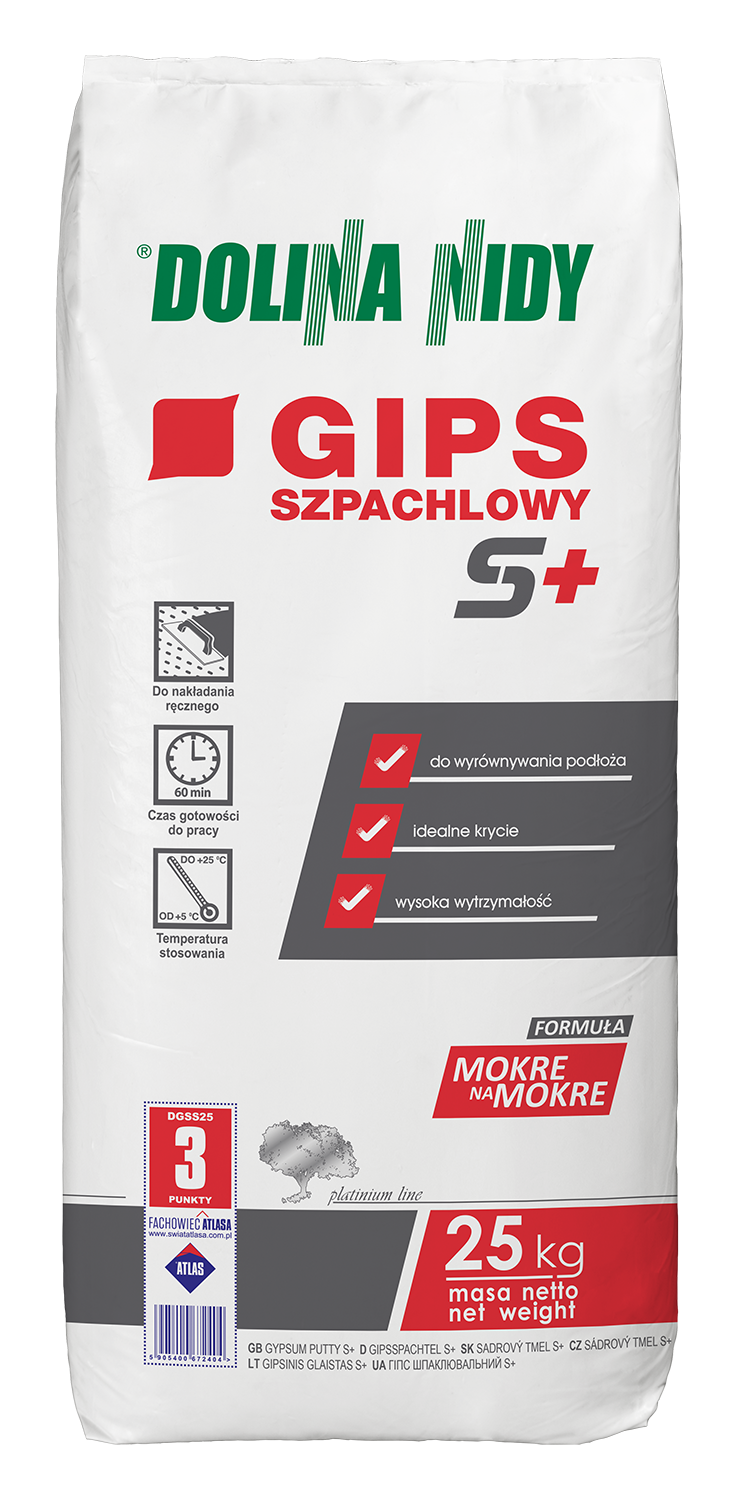 GIPS SZPACHLOWY S+