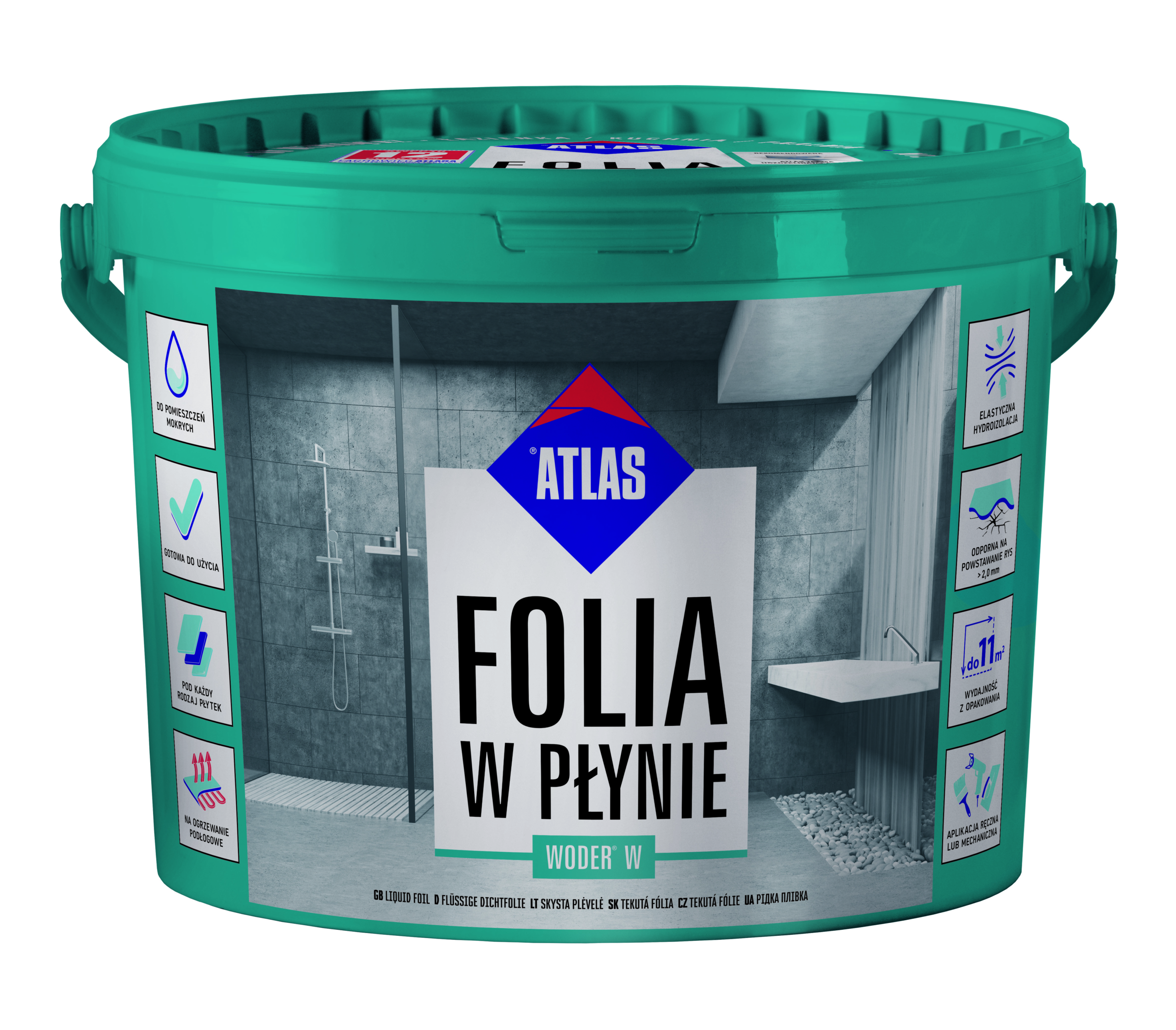 ATLASA ŠĶIDRĀ FOLIJA WODER W