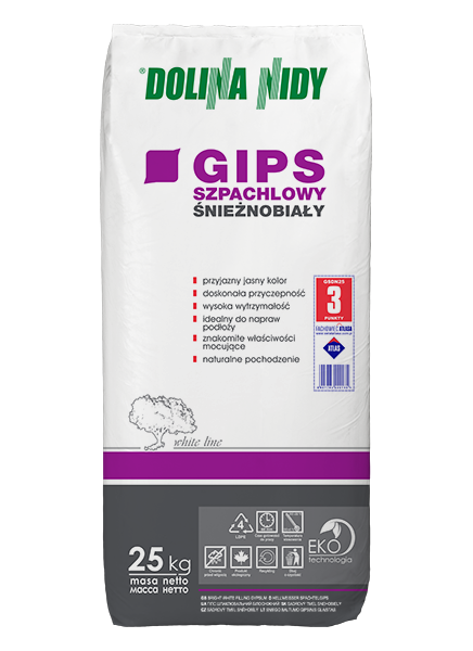 GIPS SZPACHLOWY ŚNIEŻNOBIAŁY