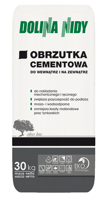 DOLINA NIDY ЦЕМЕНТНАЯ ШТУКАТУРКА ДЛЯ НАБРЫЗГА
