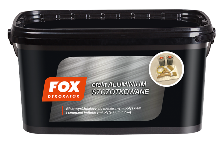 Efekt ALUMINIUM SZCZOTKOWANE