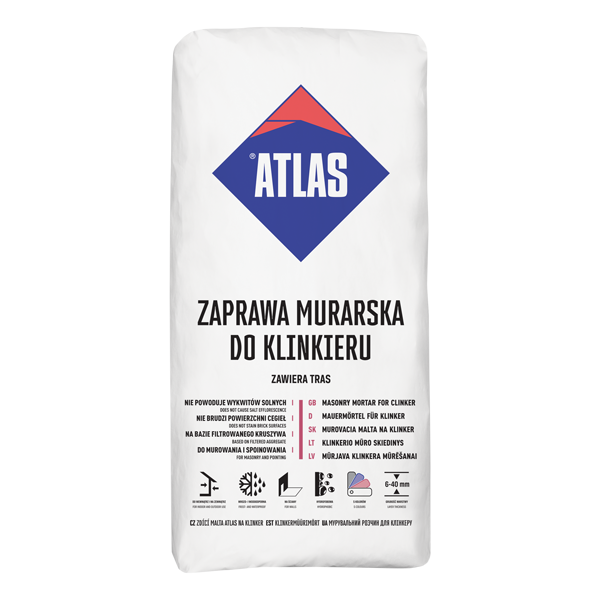 ATLAS ZAPRAWA MURARSKA DO KLINKIERU