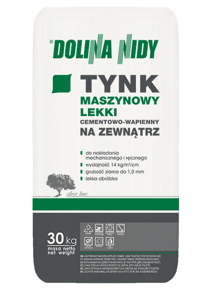TYNK MASZYNOWY LEKKI CEMENTOWO-WAPIENNY NA ZEWNĄTRZ