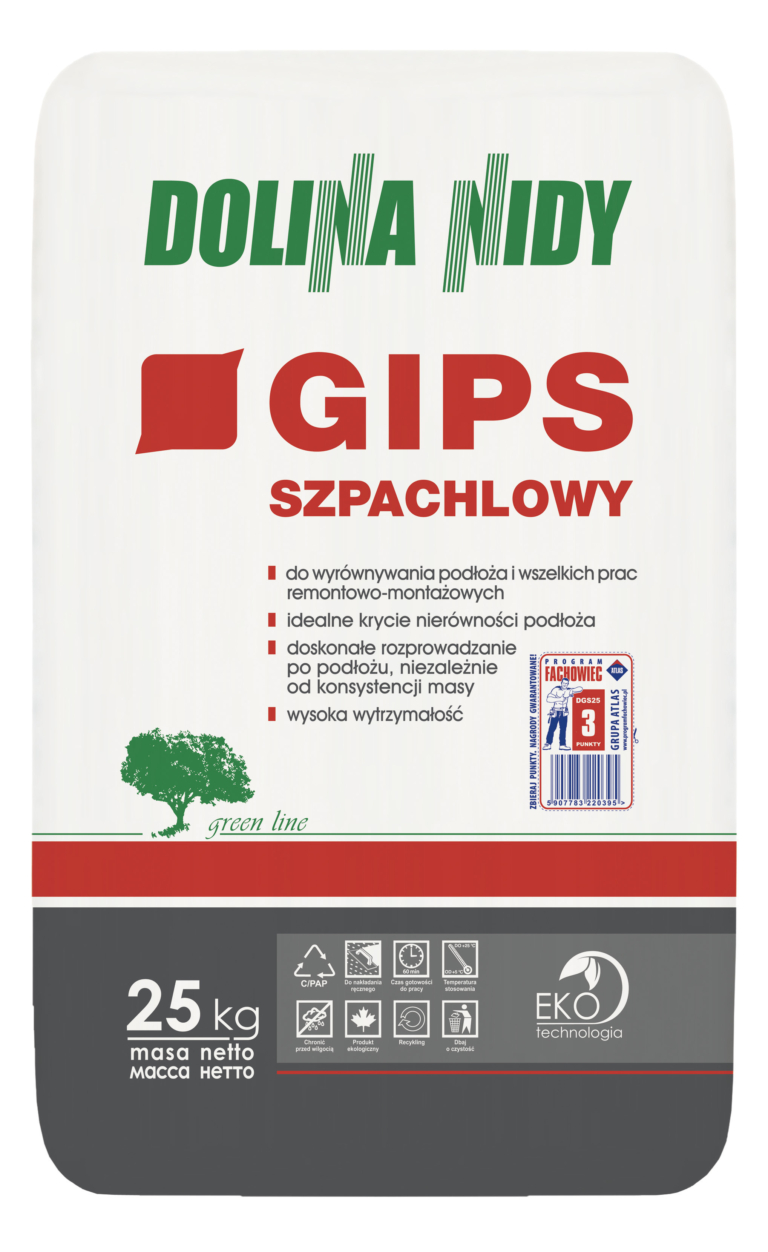 DOLINA NIDY Gips szpachlowy