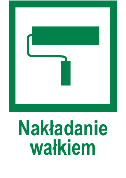 nakładanie wałkiem