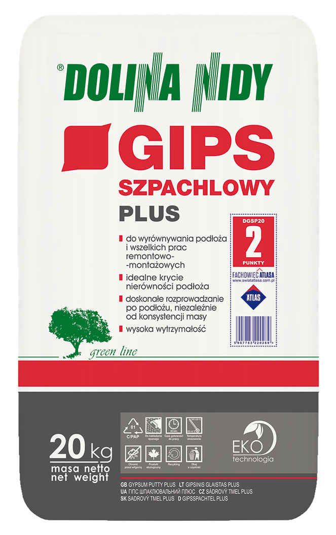 GIPS SZPACHLOWY PLUS