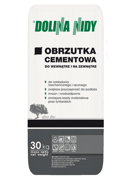 OBRZUTKA CEMENTOWA DO WEWNĄTRZ I NA ZEWNĄTRZ