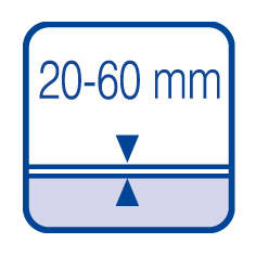 grubość warstwy 20-60 mm
