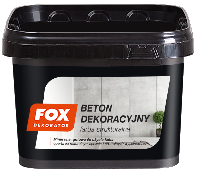FOX DEKORATOR ДЕКОРАТИВНЫЙ БЕТОН