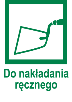 nakładanie kielnią
