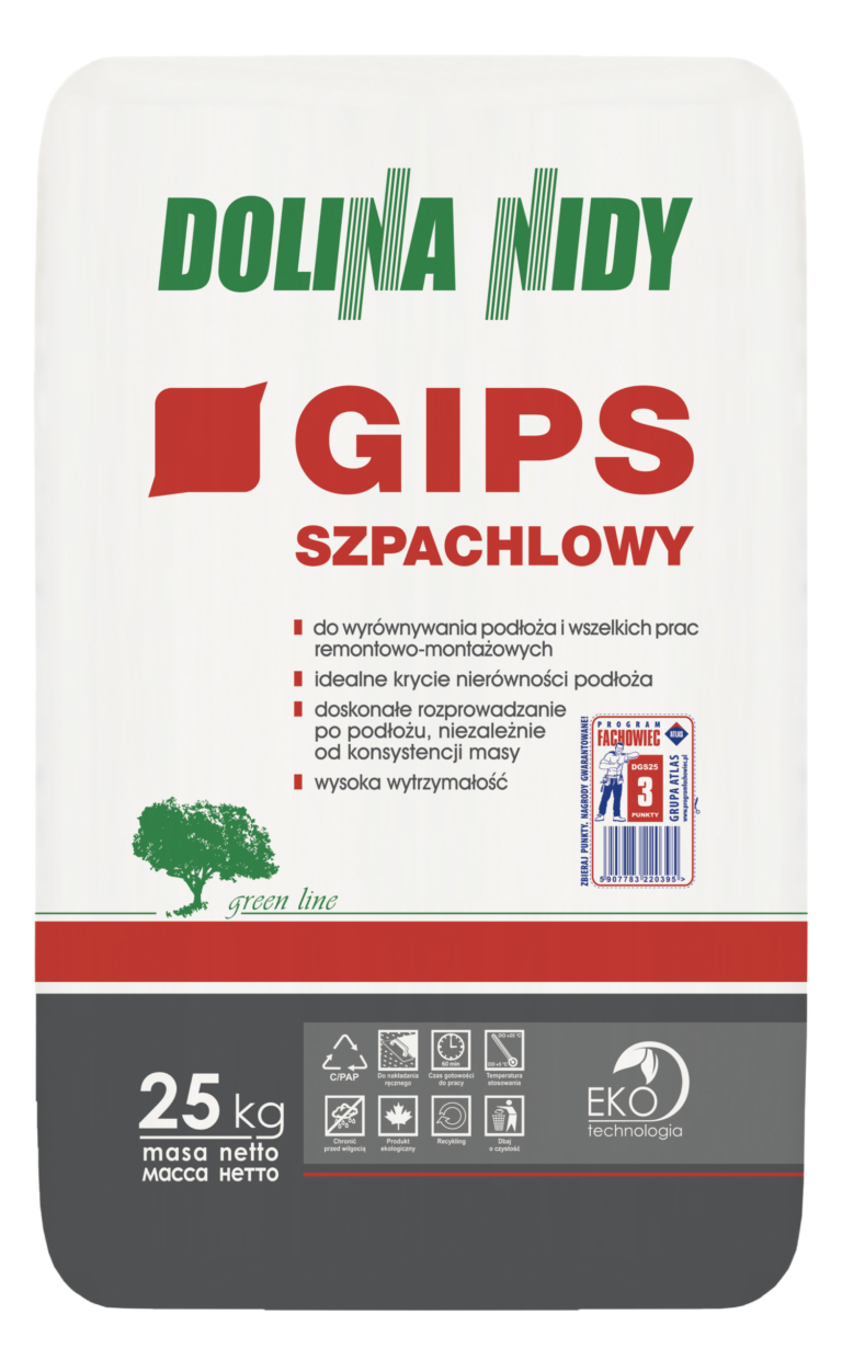 DOLINA NIDY Gips szpachlowy