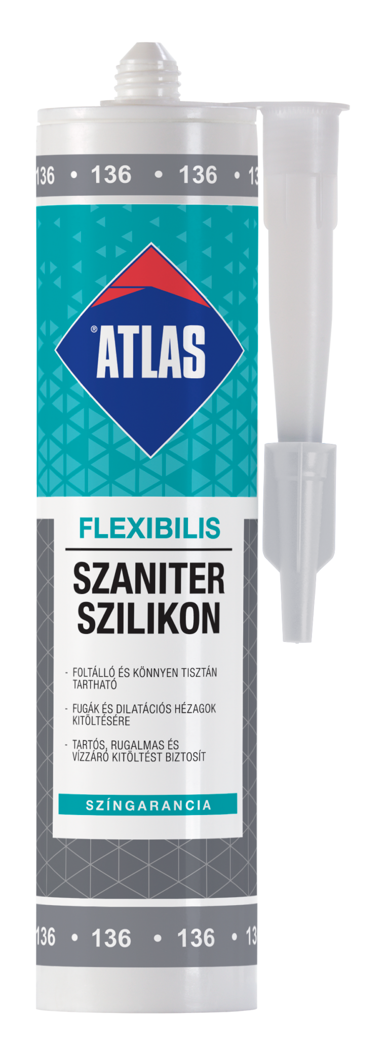 ATLAS RUGALMAS SZANITER SZILIKON